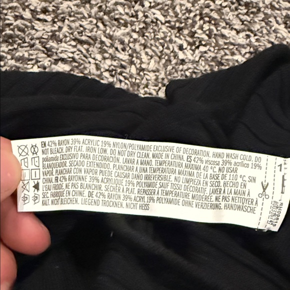 Forever 21 Black Criss-Cross Bodysuit - Small - Picture 7 of 7